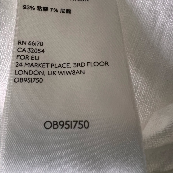 Anthropologie White TIe Front Tunic Vest Size Medium Large - Picture 14 of 14